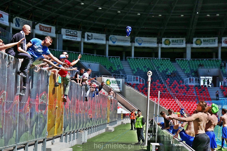 Nice 1 liga: GKS TYCHY - FKS STAL MIELEC 1:4