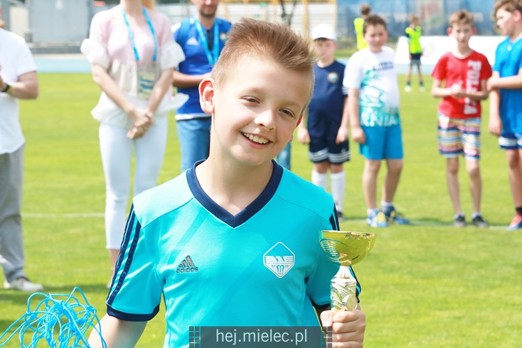 Sektor rodzinny podczas meczu Stal Mielec - Pogoń Siedlce