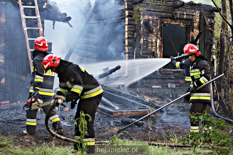 Pożar pustostanu przy ul. Majowej