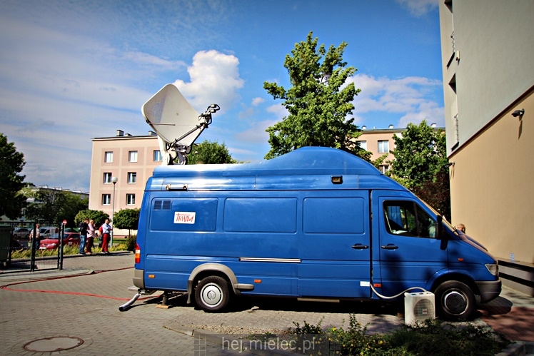 TV Trwam w Mielcu o sporze na linii starosta ? związki zawodowe szpitala