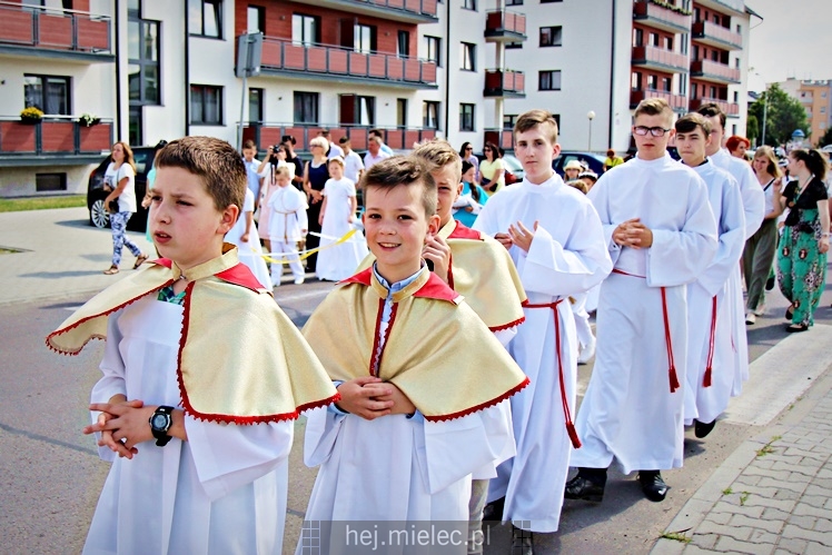 Boże Ciało 2017 w parafii Trójcy Przenajświętszej