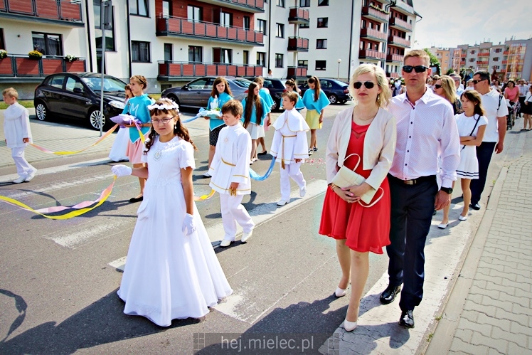 Boże Ciało 2017 w parafii Trójcy Przenajświętszej