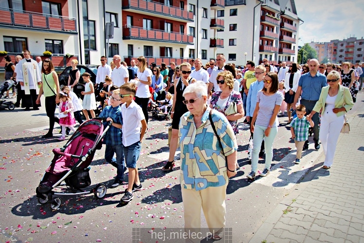 Boże Ciało 2017 w parafii Trójcy Przenajświętszej