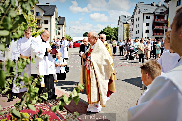 Boże Ciało 2017 w parafii Trójcy Przenajświętszej