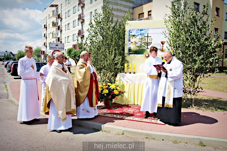 Boże Ciało 2017 w parafii Trójcy Przenajświętszej