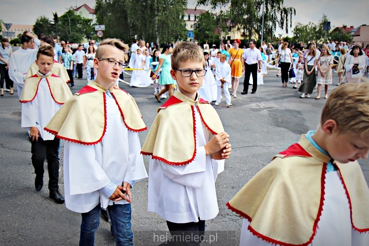Boże Ciało 2017 w parafii Trójcy Przenajświętszej