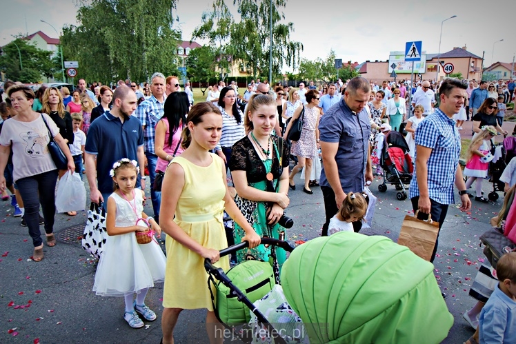 Boże Ciało 2017 w parafii Trójcy Przenajświętszej