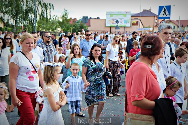 Boże Ciało 2017 w parafii Trójcy Przenajświętszej