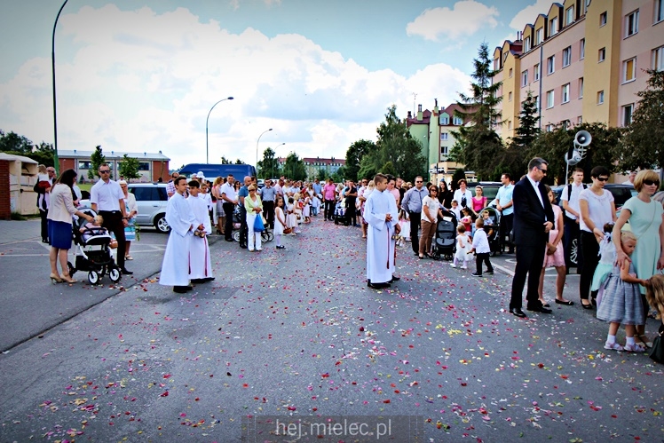 Boże Ciało 2017 w parafii Trójcy Przenajświętszej