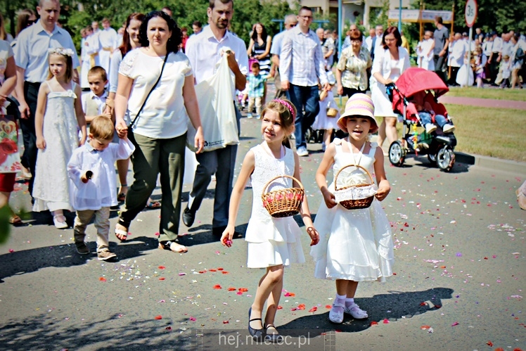 Boże Ciało 2017 w parafii Trójcy Przenajświętszej