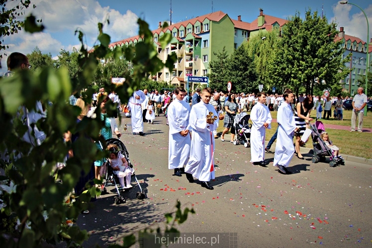 Boże Ciało 2017 w parafii Trójcy Przenajświętszej