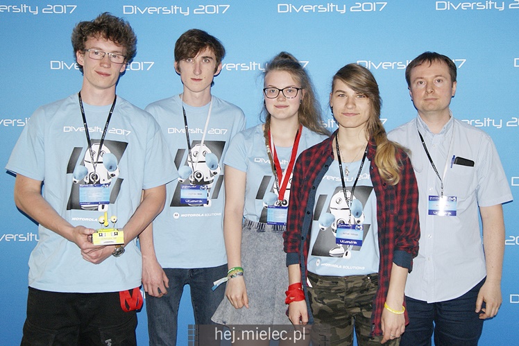 ZST Mielec zdominował finał ogólnopolskiego konkursu robotyki Diversity 2017