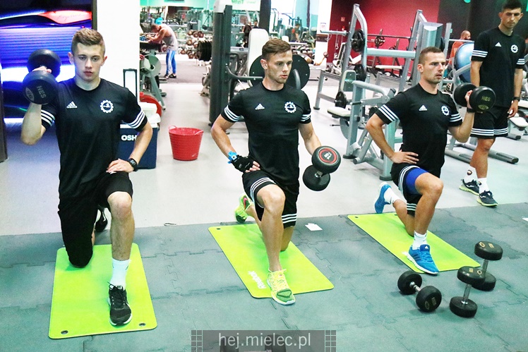 FKS Stal Mielec na treningu w JOY Fitness Club