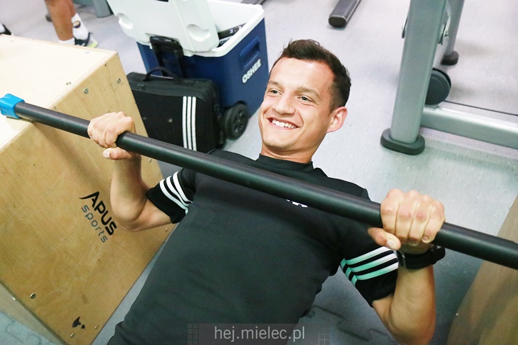 FKS Stal Mielec na treningu w JOY Fitness Club
