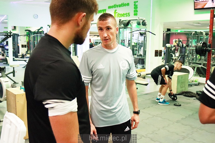 FKS Stal Mielec na treningu w JOY Fitness Club