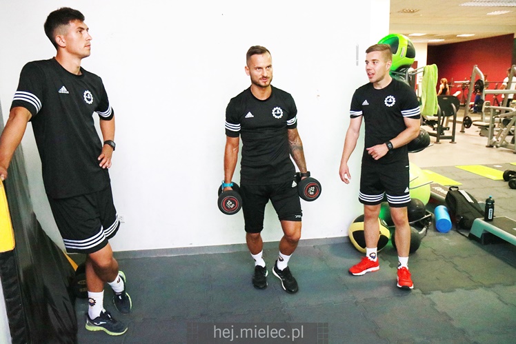 FKS Stal Mielec na treningu w JOY Fitness Club