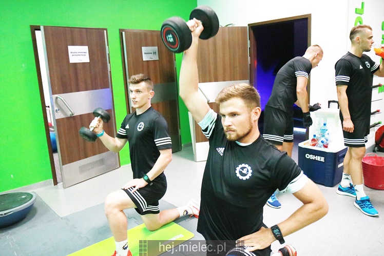 FKS Stal Mielec na treningu w JOY Fitness Club