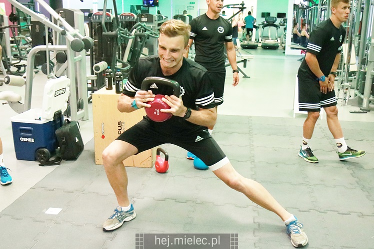 FKS Stal Mielec na treningu w JOY Fitness Club