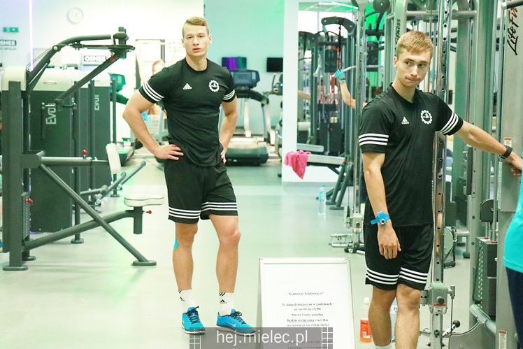 FKS Stal Mielec na treningu w JOY Fitness Club