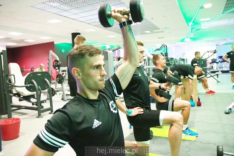 FKS Stal Mielec na treningu w JOY Fitness Club