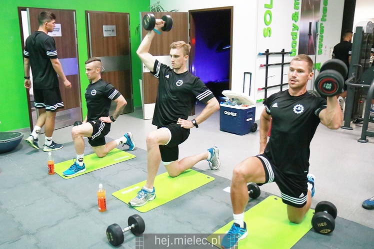 FKS Stal Mielec na treningu w JOY Fitness Club