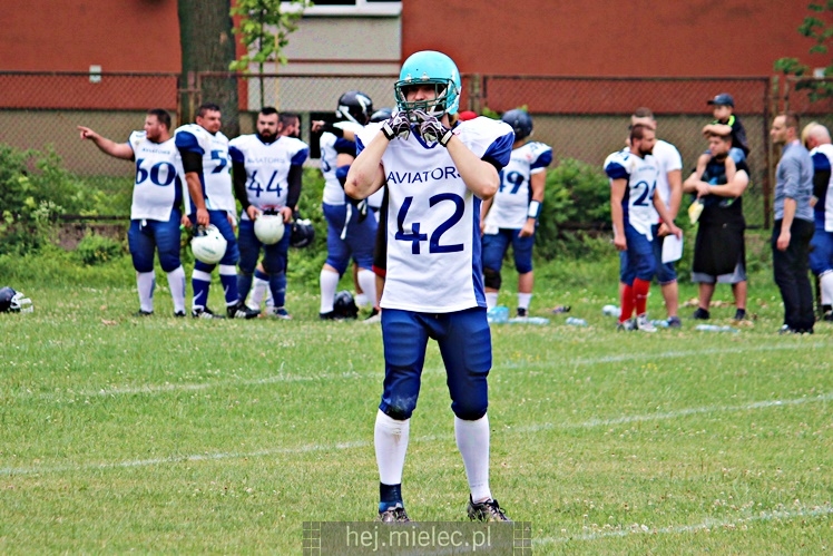 Futbol amerykański: Aviators Mielec - Tytani Lublin