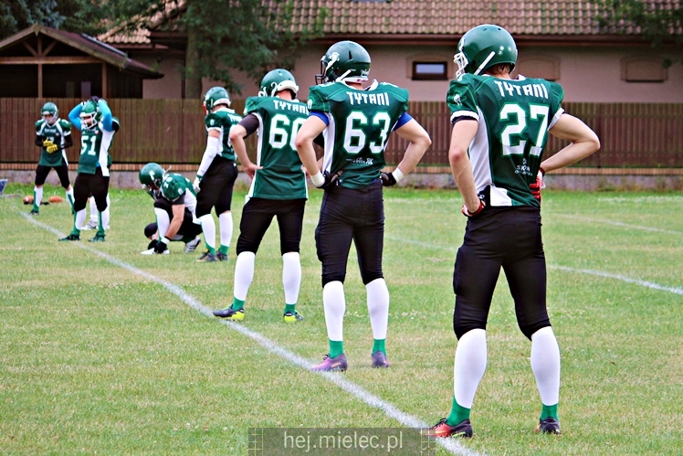Futbol amerykański: Aviators Mielec - Tytani Lublin