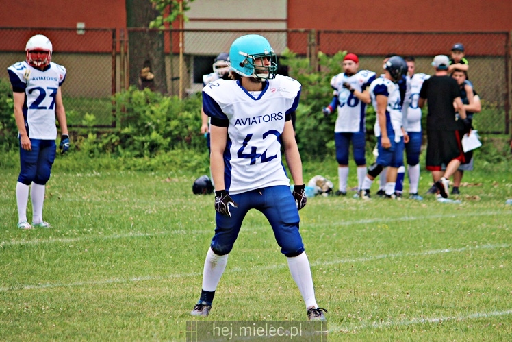 Futbol amerykański: Aviators Mielec - Tytani Lublin