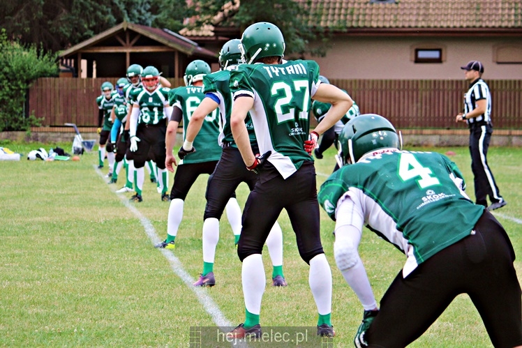 Futbol amerykański: Aviators Mielec - Tytani Lublin