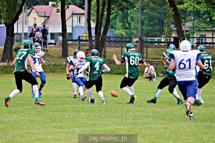 Futbol amerykański: Aviators Mielec - Tytani Lublin