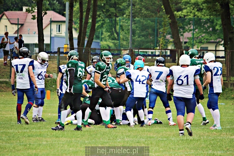 Futbol amerykański: Aviators Mielec - Tytani Lublin