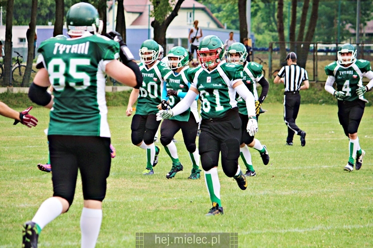 Futbol amerykański: Aviators Mielec - Tytani Lublin