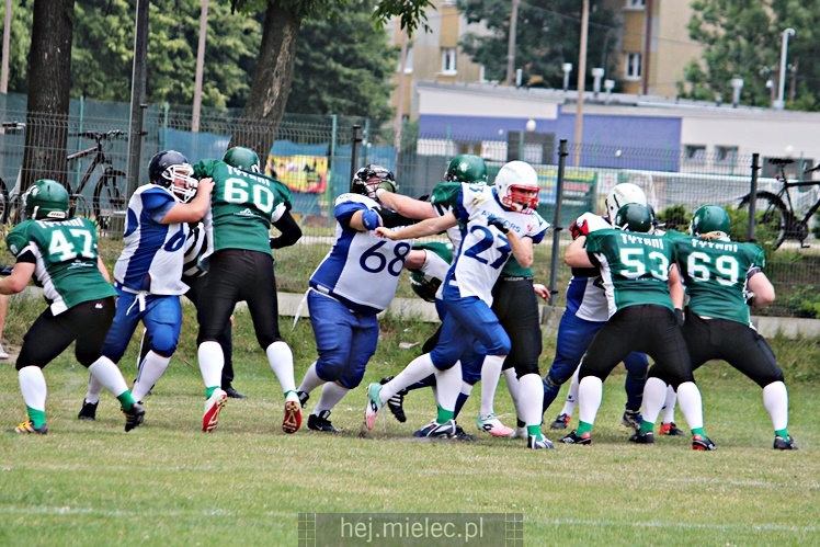 Futbol amerykański: Aviators Mielec - Tytani Lublin