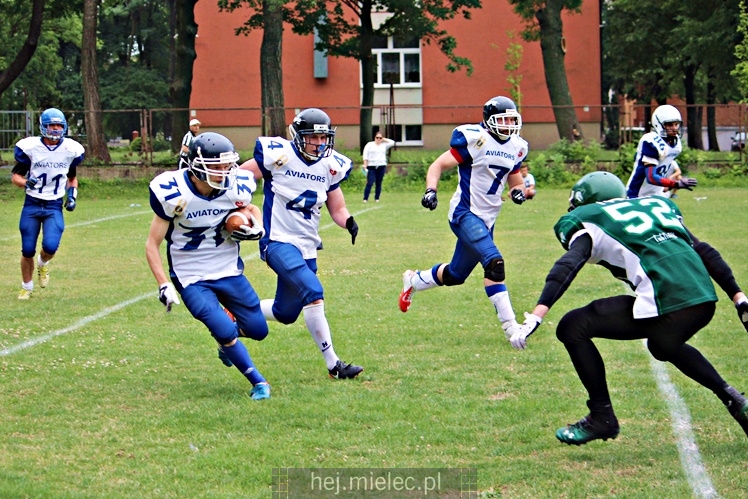 Futbol amerykański: Aviators Mielec - Tytani Lublin