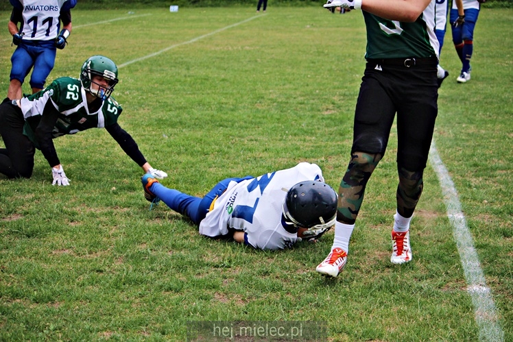 Futbol amerykański: Aviators Mielec - Tytani Lublin