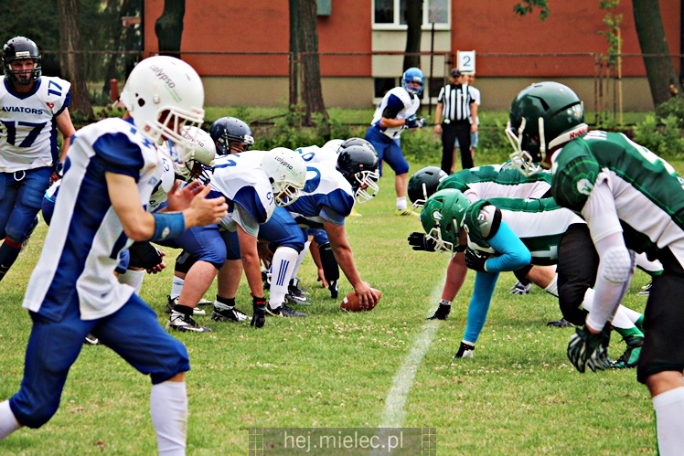 Futbol amerykański: Aviators Mielec - Tytani Lublin