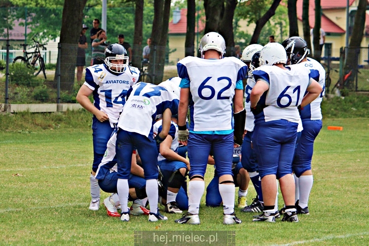 Futbol amerykański: Aviators Mielec - Tytani Lublin