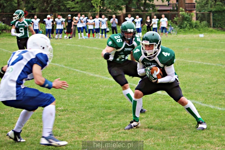 Futbol amerykański: Aviators Mielec - Tytani Lublin