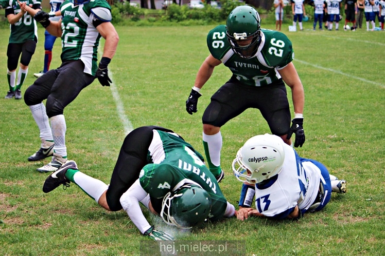 Futbol amerykański: Aviators Mielec - Tytani Lublin