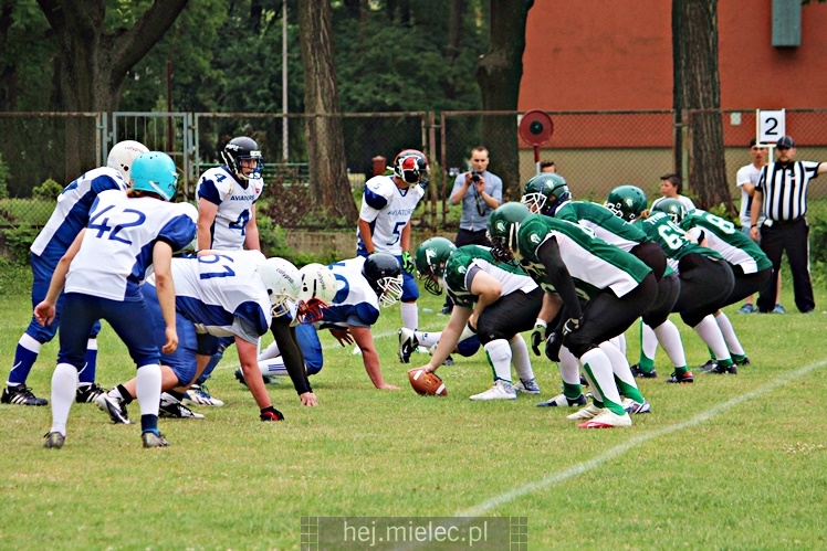 Futbol amerykański: Aviators Mielec - Tytani Lublin