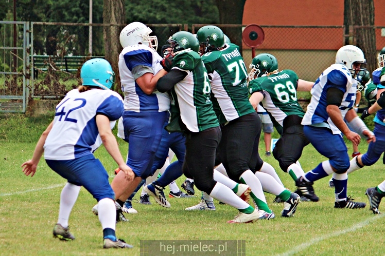 Futbol amerykański: Aviators Mielec - Tytani Lublin