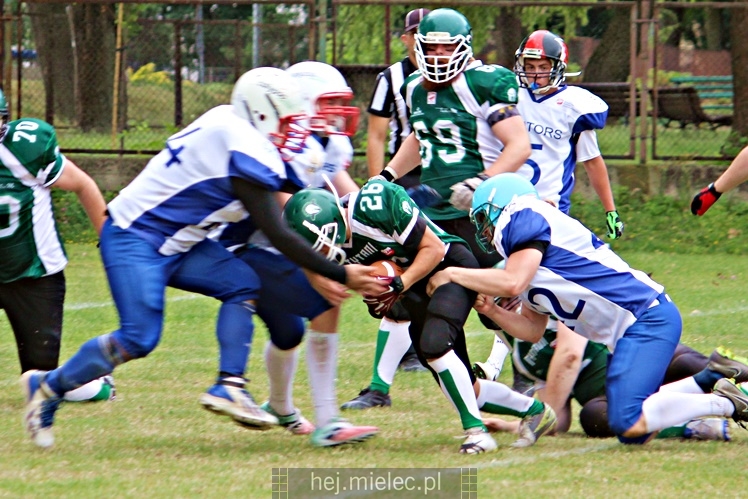 Futbol amerykański: Aviators Mielec - Tytani Lublin