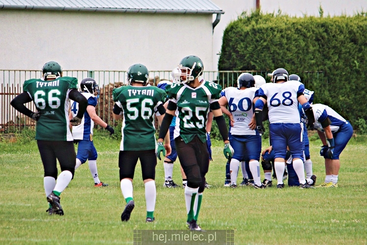 Futbol amerykański: Aviators Mielec - Tytani Lublin