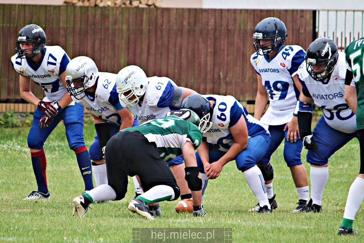 Futbol amerykański: Aviators Mielec - Tytani Lublin