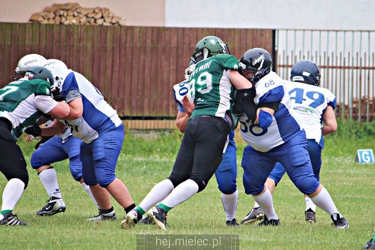 Futbol amerykański: Aviators Mielec - Tytani Lublin