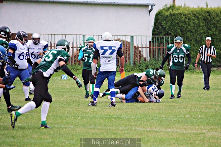 Futbol amerykański: Aviators Mielec - Tytani Lublin