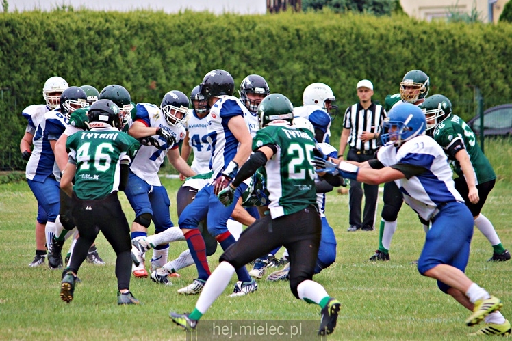 Futbol amerykański: Aviators Mielec - Tytani Lublin