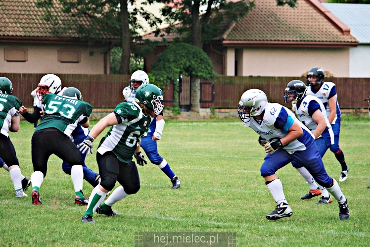 Futbol amerykański: Aviators Mielec - Tytani Lublin