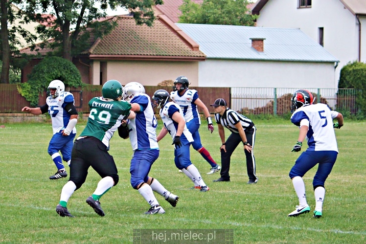 Futbol amerykański: Aviators Mielec - Tytani Lublin