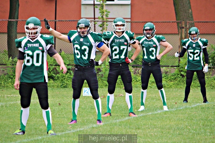 Futbol amerykański: Aviators Mielec - Tytani Lublin